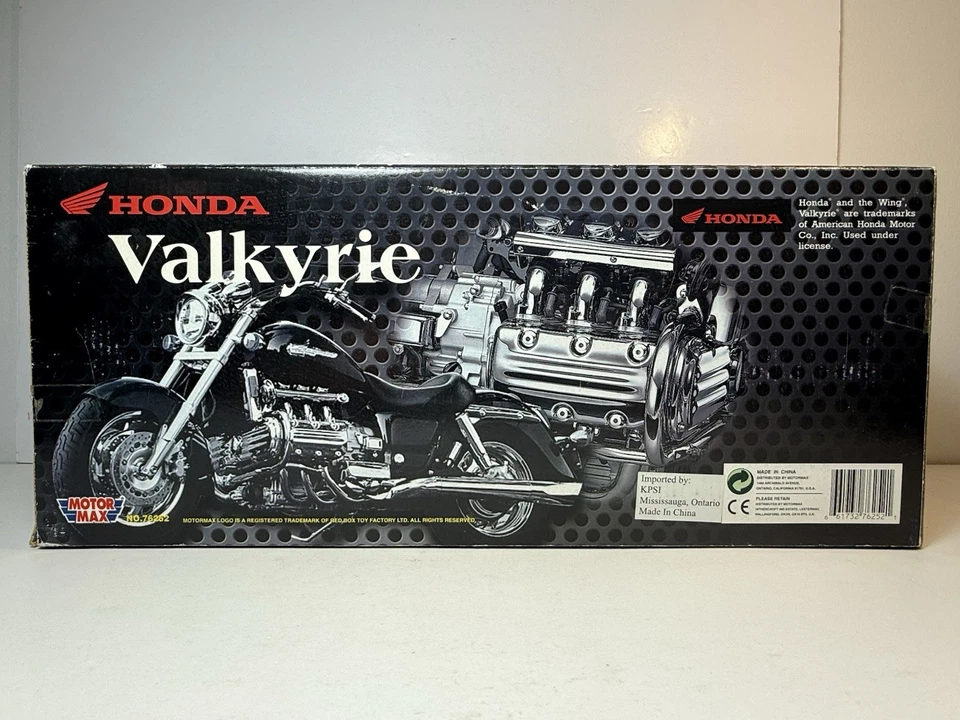 Honda Valkyrie Motor Max Diecast Model 1/6 1:6 Motorcycle New Open Box - Image 4 of 4