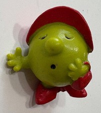 vintage  1980s Little Miss Splendid PVC Figure Bully W. Germany 2" red hat purse