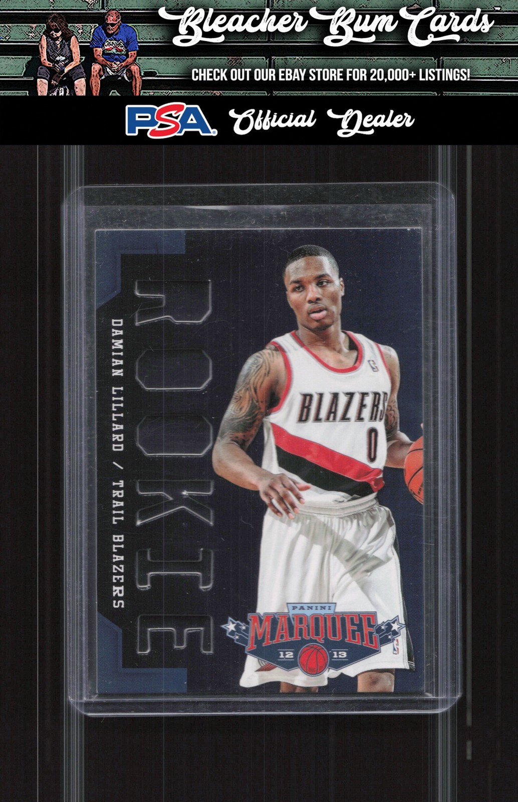2012-13 Panini Marquee 311 Damian Lillard Rookie
