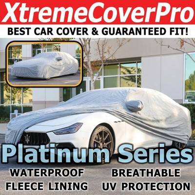 2023 MASERATI GHIBLI WATERPROOF CAR COVER W/MIRROR POCKET -GREY