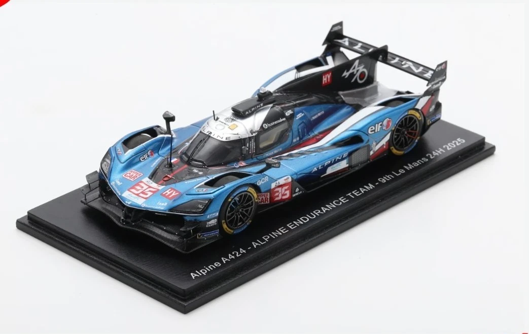 Miniature Ferrari 365 GTB 4 Daytona 1/43 - Le Mans - Eurocar Top Model