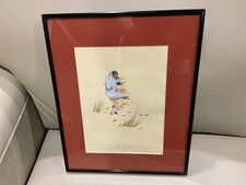 Jerome Tiger Native American Woman With Baby Silk Screen True art work. 