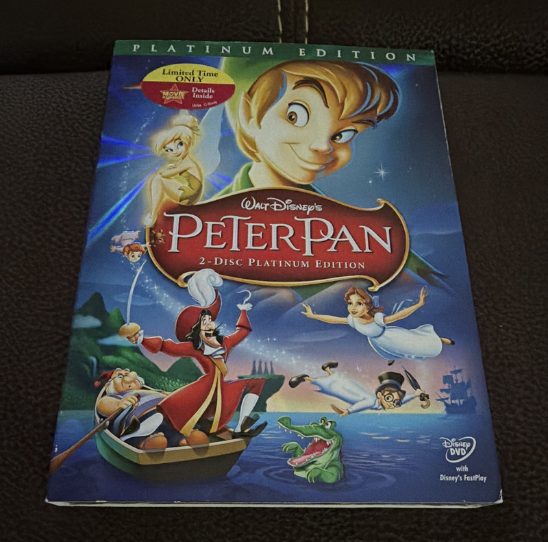 Walt Disney Peter Pan Platinum Edition 2-Disc Set DVD G NTSC 2007