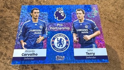Topps Premier 2026 John Terry Ricardo Carvalho Blue /150 Colour Match Chelsea FC