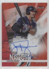 2017 Topps Finest Auto Red Wave Refractor 4/25 Tyler Naquin #FA-TN Auto 5w7