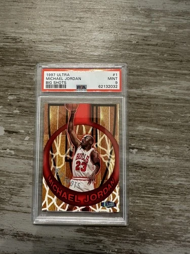 1997 Fleer Jordan PSA 9