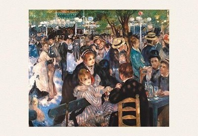 Le Moulin de la Galette Pierre-Auguste Renoir Poster Print