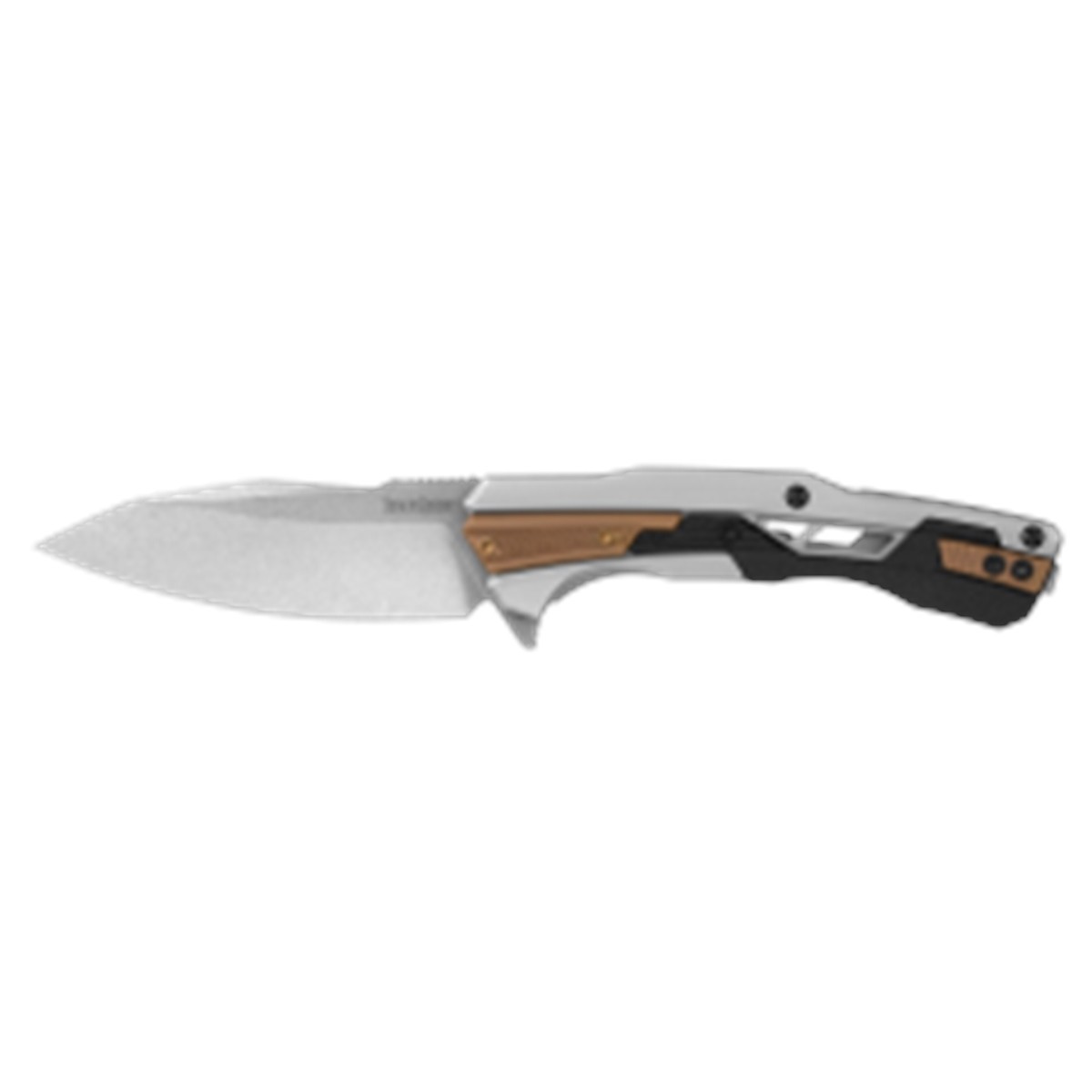Kershaw 2095 Endgame Ручной замок с открытой рамой, Лезвие с наконечником копья, Edc Складной карман