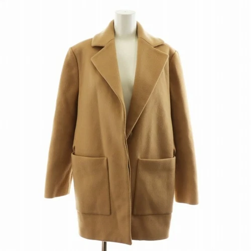 Cappotto Balenciaga Chester grande silhouette lunga lunghezza capospalla 36 beige usato