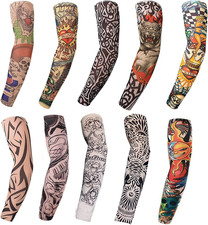Tattoo Sleeves for Men Women Kids, Fake Temporary Tattoo Arm Covers
