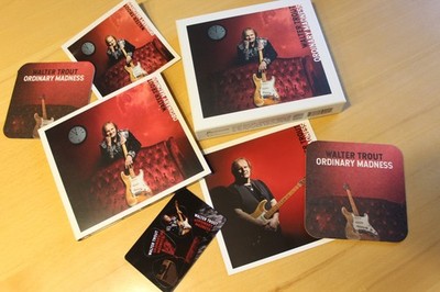 Walter Trout CD Box Ordinary Madness Limited Edition alles neuwertig