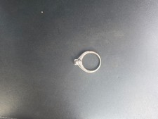 engagement ring size 7.5 white gold diamond