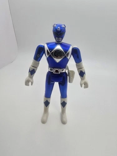 Vintage 1995 Power Ranger Metallic Blue Ranger