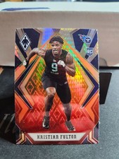 2020 Kristian Fulton Panini Phoenix Fire Burst Prizm Rookie Card #169