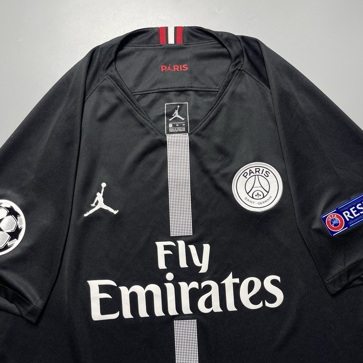 PSG NIKE 2018/2019 FOOTBALL SOCCER THIRD JERSEY #10 NEYMAR SIZE