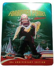 Forbidden Planet 50th Anniversary Edition, With Robby The Robot, Dvds, And Cards