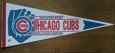 Chicago Cubs 1989 Eastern Division National League Champions Full Size Pennant 