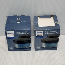 2 BOXES PHILIPS NORELCO QUICK CLEAN POD CARTRIDGES 4 TOTAL NEW OPEN BOX HURRY