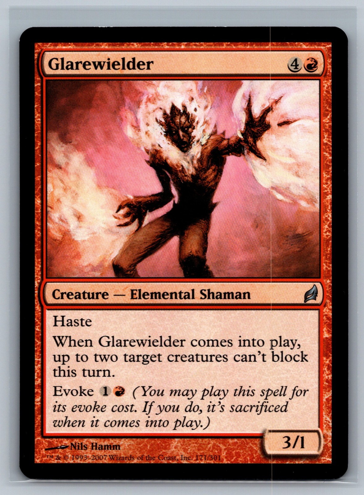 Magic The Gathering Lorwyn Glarewielder #171/301 MTG TCG CCG