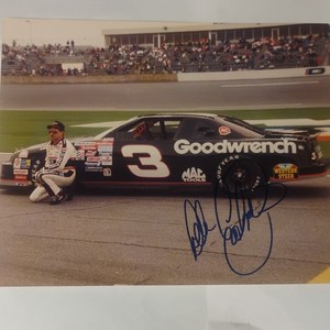 Dale Earnhardt Goodwrench #3 NASCAR Signed Original Photo Richard Childress