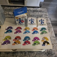 Broderbund Click ART 300,000 20 DISCS W/ Box, Manuals,  Receipt From 1999