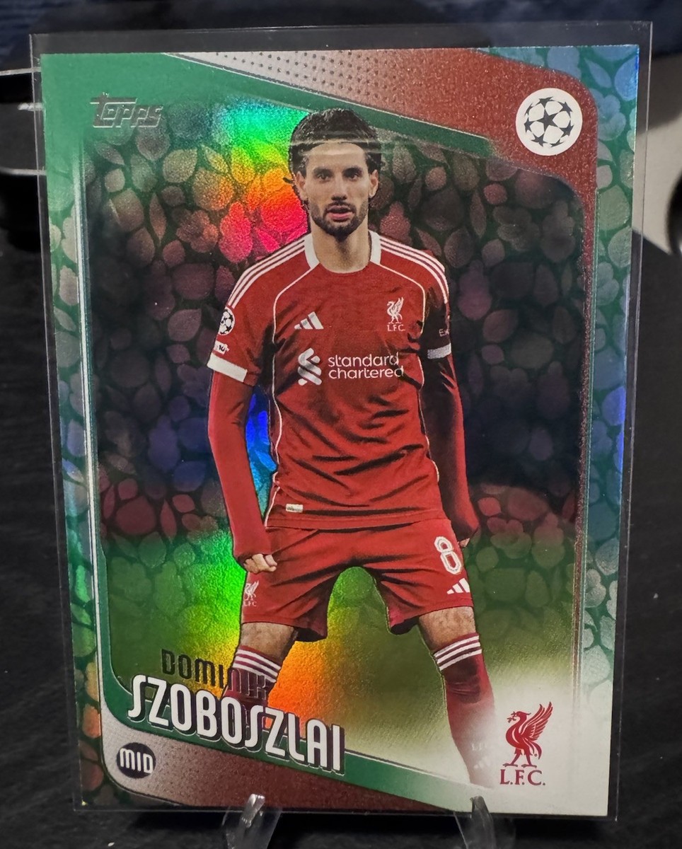 2025-26 Topps - Dominik Szoboszlai Green Easter Egg #78 | eBay