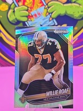 2025 Panini Prizm Black - Willie Roaf #96 Silver Prizm