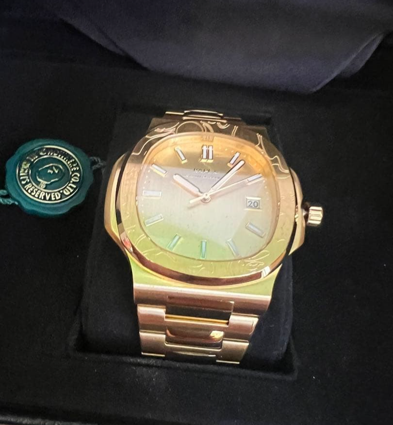 BAPEX Type 10 Gold Stainless Steel Automatic Watch Sapphire