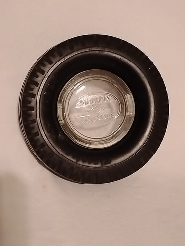 Vintage Firestone Transport PHOENIX Tubeless Tire Ashtray Advertising 6" GUC* - Picture 7 of 7