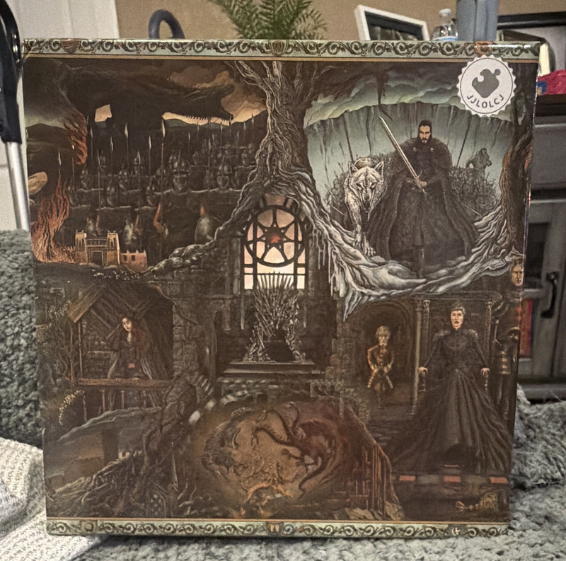 JOLC Game of Thrones 1000-Piece Interlocking Cardboard Jigsaw Puzzle Multicolor