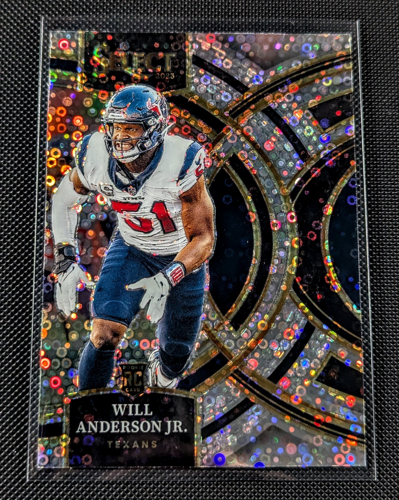 2023 Panini Select - Club Level Will Anderson #207 Silver Disco Prizm (RC)