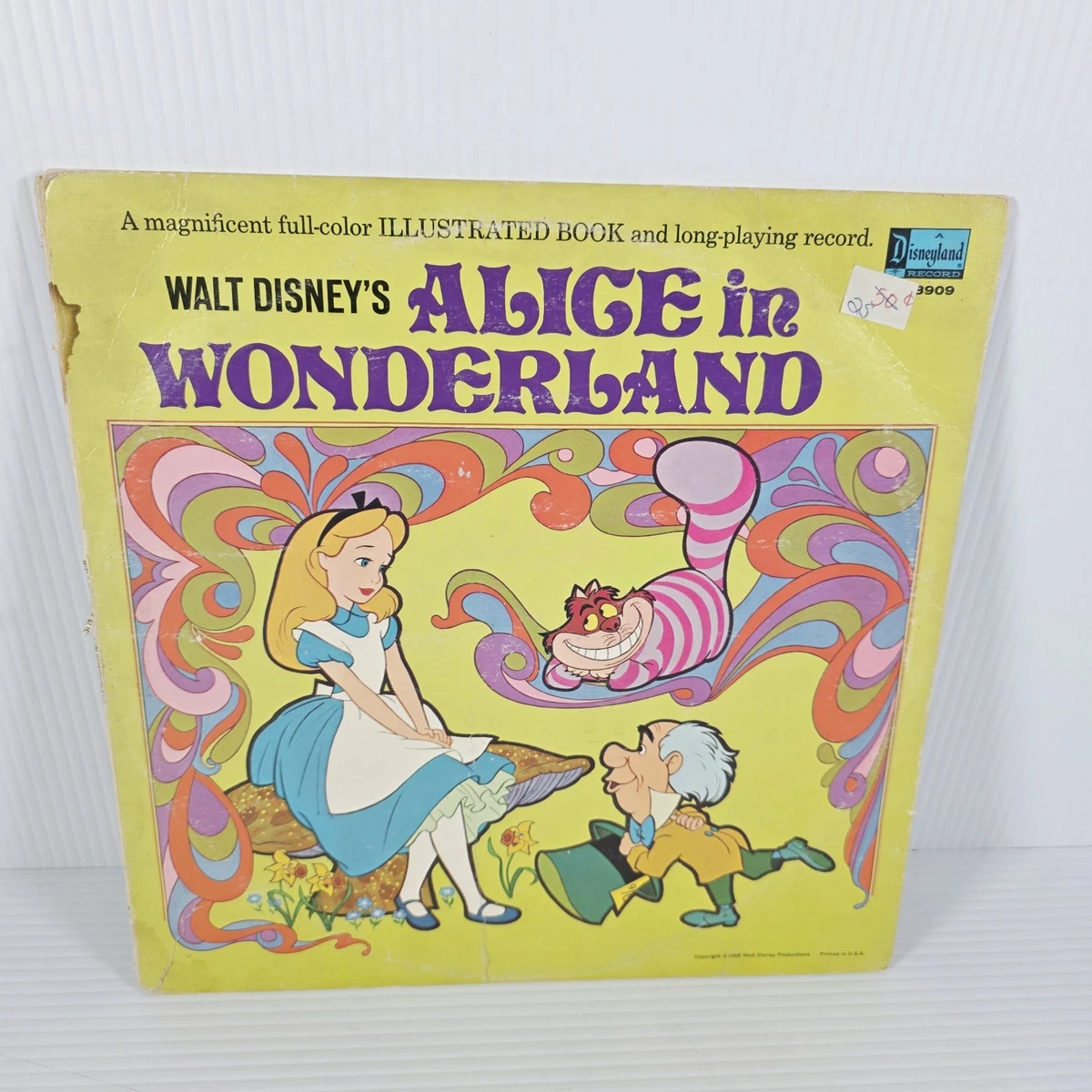 Alice in Wonderland Disney Records, Tapes & CDs (1968-Now) for