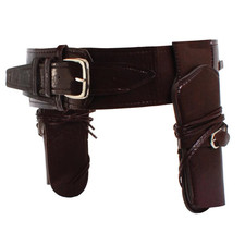 Cowboy Belt With Double Holster Costume Accessory - Underwraps