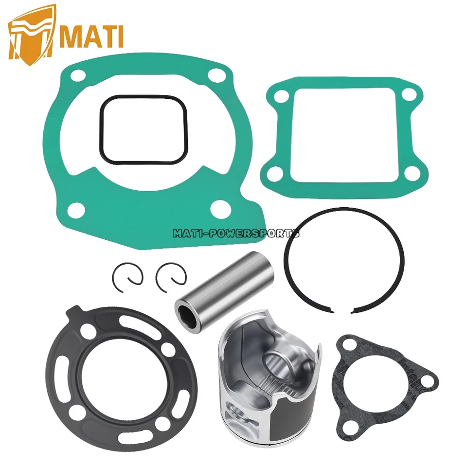 1992-2002 For Honda CR80R CR 80R Piston Ring Kit w/ Gaskets Top End Rubuild Kit - Image 2 of 4