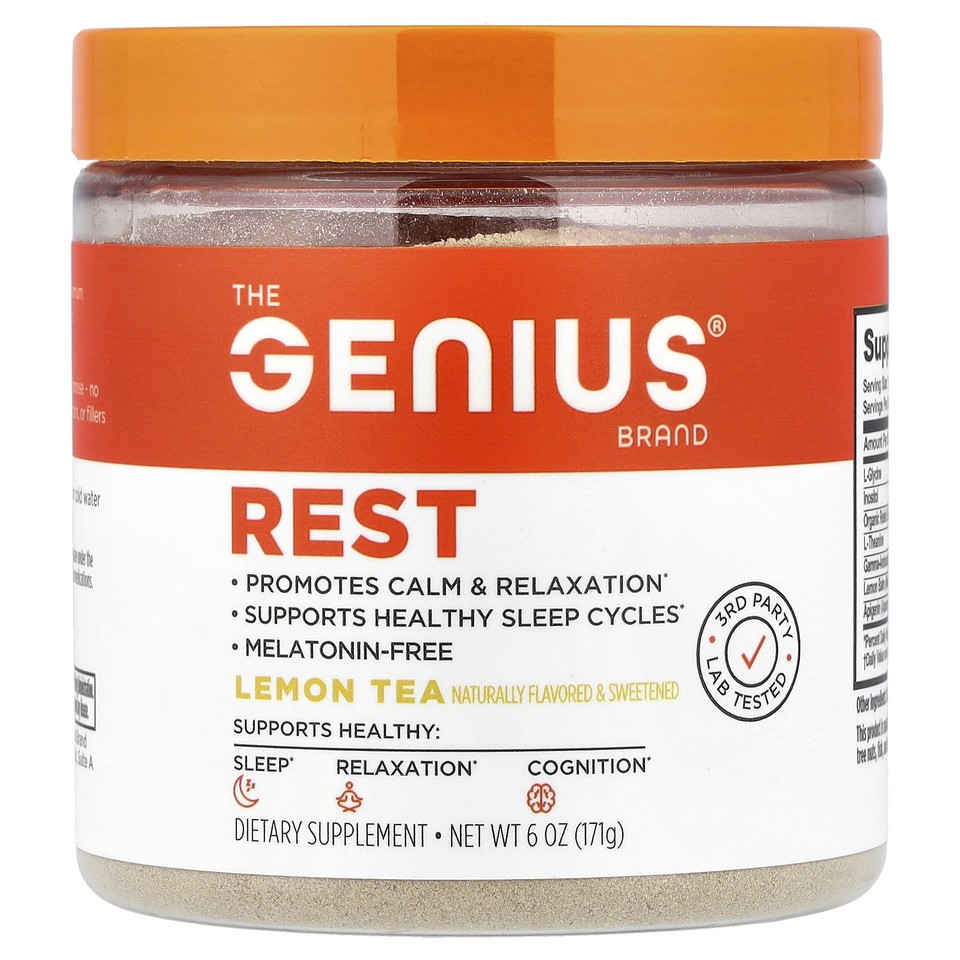 Rest, Lemon Tea, 6 oz (171 g)