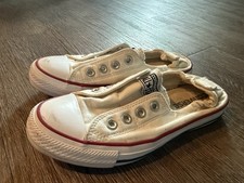 Converse Slip-On Chuck Taylor All Star White Canvas Sneakers