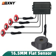 Flush Mount 4 Probe Reverse Parking Sensor Adjustable Depth with Distance Alert