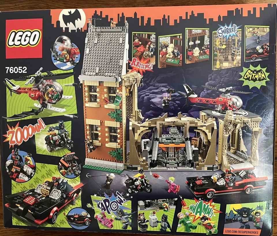 Lego 76052 Super Heroes Batman Serie de TV Clásica Baticueva 2526 Piezas Sellado Nuevo Foto 4 de 4