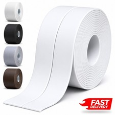 Bath Kitchen Caulk Tape Sealant Strip PVC Self Adhesive Toilet Wall Sealing Tape