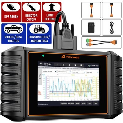 FOXWELL HD500 for International CAT Diesel Heavy Duty Truck Diagnostic Scanner