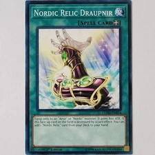 (3x) Nordic Relic Draupnir - LEHD-ENB14 - NM/VLP - Common - 1st ed - Yugioh