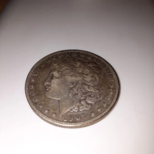 vintage Antique 1901 O Morgan Silver Dollar 90% Silver good coin good date