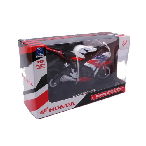 HONDA CBR 1000RR 2007 RED 1:12 New Ray Moto Modellino Nuovo - Immagine 3 di 3