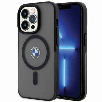 BMW Custodia BMHMP14XSLLBK iPhone 14 Pro Max 6,7 custodia rigida nera con logo firma e impronta Magsafe (Apple iPhone 14 Pro Max BMW Custodia BMHMP14XSLLBK iPhone 14 Pro Max 6,7 custodia rigida nera con logo firma e impronta Magsafe (Apple iPhone 14 Pro Max