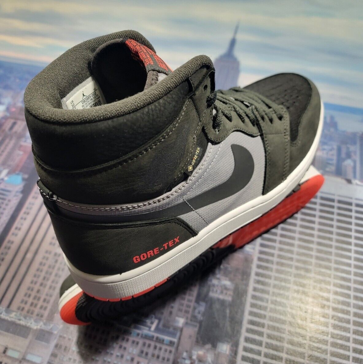 Nike Air Jordan 1 High Element Gore-Tex Cement Grey Mens Nike Air Jordan 1 High Element Gore-Tex Cement Grey Mens