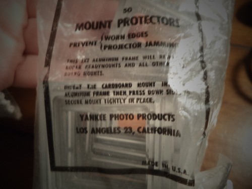 PRODOTTI FOTOGRAFICI VINTAGE YANKEE PROTEZIONI MONTAGGIO SLIDE CONFEZIONE APERTA - Foto 5 di 6