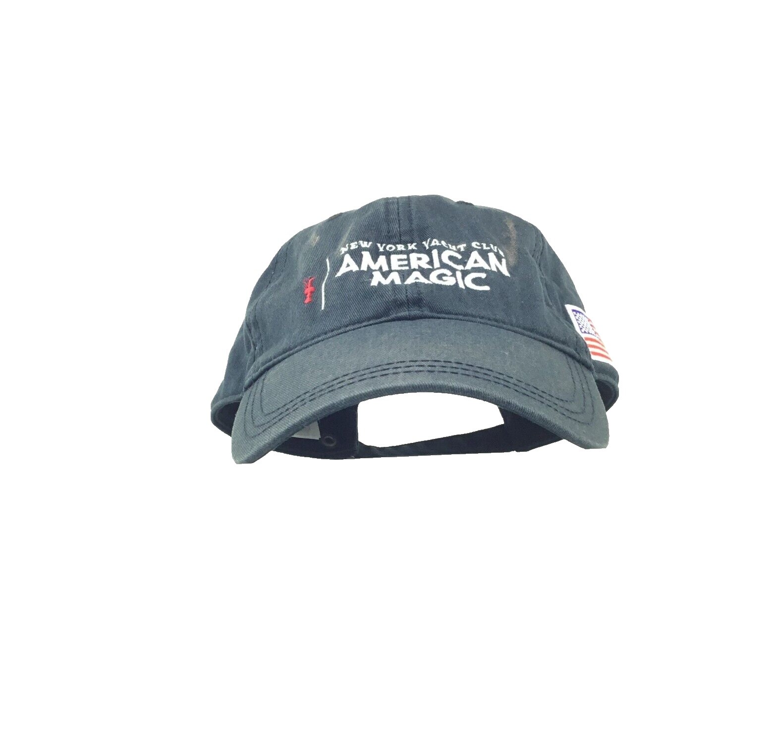 Lola Casademunt Gorro American Magic NY Yacht Club Logo Classic Paper Hat Sz S/M Reina de Copa: Lola Casademunt firma los uniformes del New  main image 4