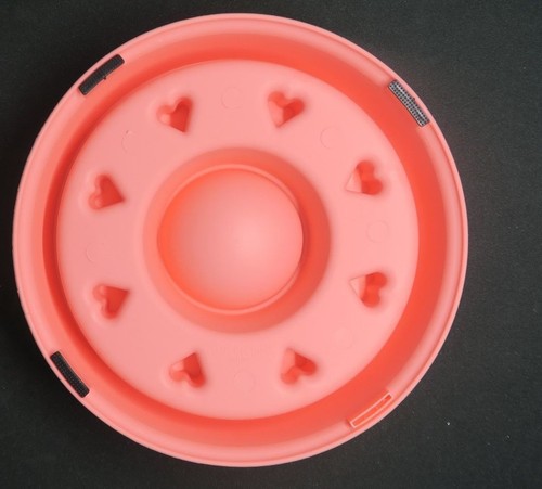 Tazón de comida para perros saludable anti-estrangulamiento tazón alimentador lento AZUL ROSA AU SELLER - Imagen 13 de 13