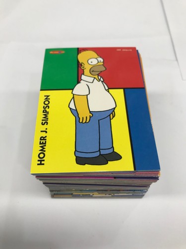 Tempo Australia The Simpsons Downunder Trading Card Base Set (100)+Window Poster - Picture 9 of 9