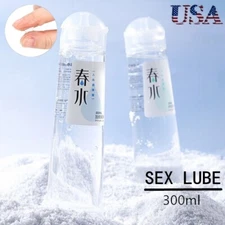 10OZ Sex-Lube Water Based Lubricant Long Lasting Personal Premium Natural-Feel